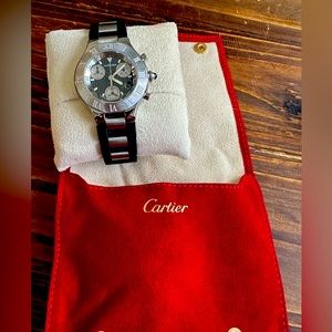 Vintage Cartier Chronograph 21